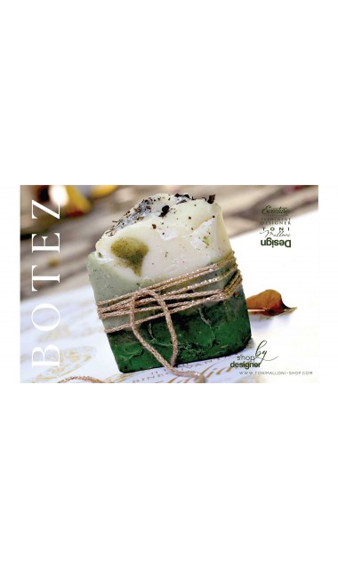 Trusou de botez de lux cu gold si verde menta si motive baroc Luxury 3